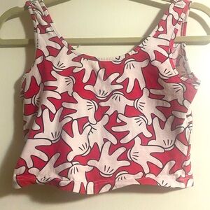 Divided / Disney Mickey Hands cropped Tank